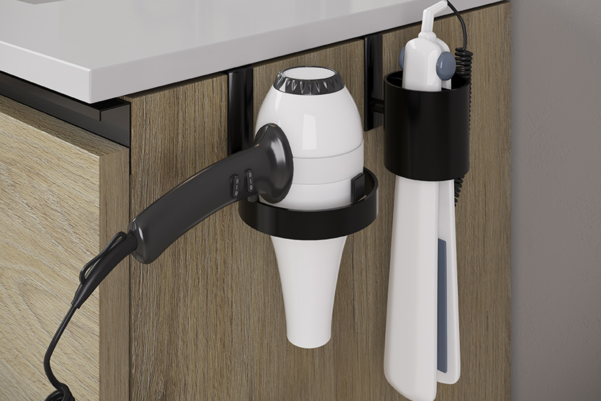 Instalación de accesorios EASY para muebles de baño: olvídate del taladro -  Visobath
